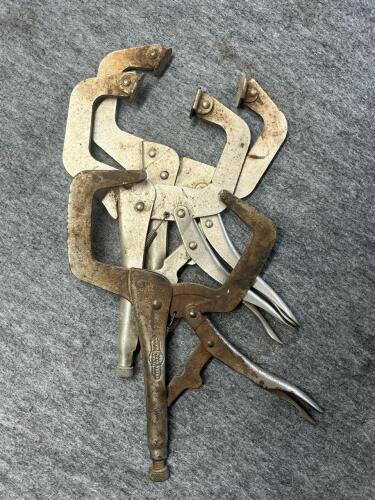(5) Vice Grips, Various sizes - 3