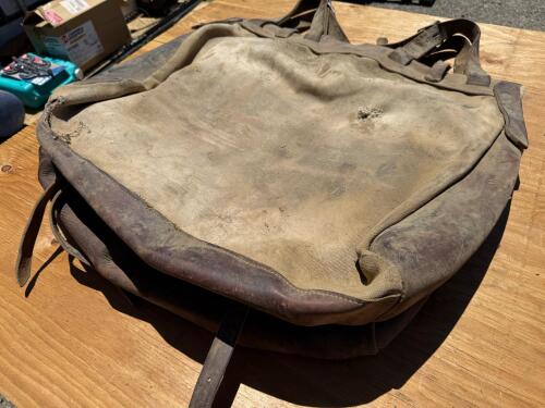 Mule Pack Saddle (wooden) with Pandas/Side bags - 3