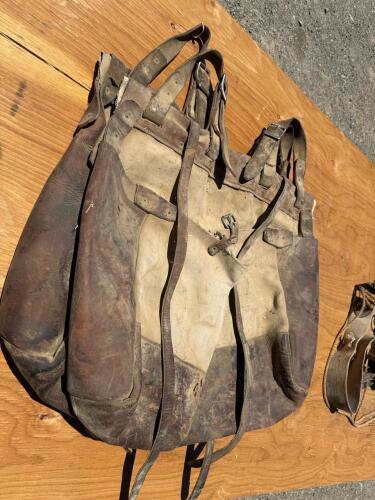 Mule Pack Saddle (wooden) with Pandas/Side bags - 5