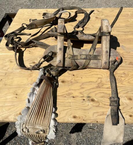 Small Pack Saddle - "CrossBuck"