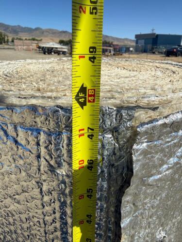 Roll Of 4' Silver Bubble Insulation - 4