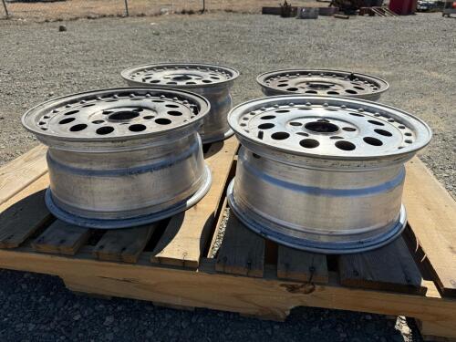 (4) Tire Rims, 5 Lug 16.25" x8" - 2