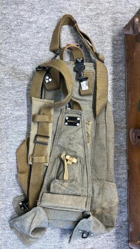 Trunk w/ Amor Plate, Carrier Vest & Other Misc. Items - 8