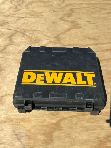 19V Black and Decker Drill in Dewalt case, Black and Decker Router - 3