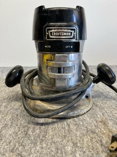 19V Black and Decker Drill in Dewalt case, Black and Decker Router - 4