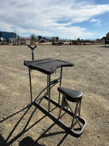 Buck Bench Shooting Assist Table - 2