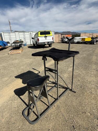 Buck Bench Shooting Assist Table - 4