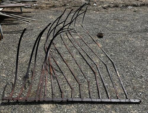 Antique Grass Hay Rake - 2