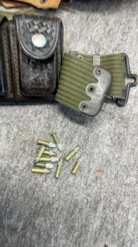 .30 carbine - approx 110 rounds, ammo belts and ammo can - 4