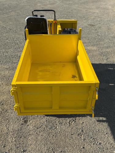 SDLANCH SDLD25 Tracked Mini Dumper, 3,300 lb Capacity, 420cc Gasoline Engine - 4