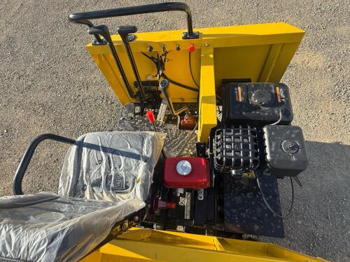 SDLANCH SDLD25 Tracked Mini Dumper, 3,300 lb Capacity, 420cc Gasoline Engine - 9