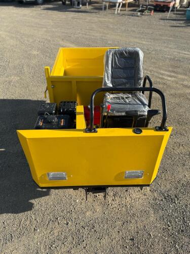 SDLANCH SDLD25 Tracked Mini Dumper, 3,300 lb Capacity, 420cc Gasoline Engine - 10