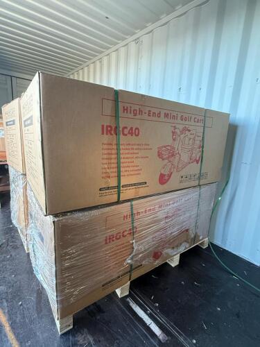 IRGC40 Mini Golf Cart in Original Packaging - Green ***Assembly Required*** - 9