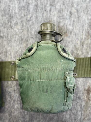 U.S. ALICE Field Belt Set w/ C.R. Daniels Pouches, Knife, Canteen, First Aid Kit, Rifle Sock - 8