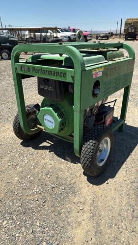 Titan 6500 diesel generator- Runs Well! - 4