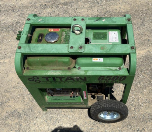 Titan 6500 diesel generator- Runs Well! - 5