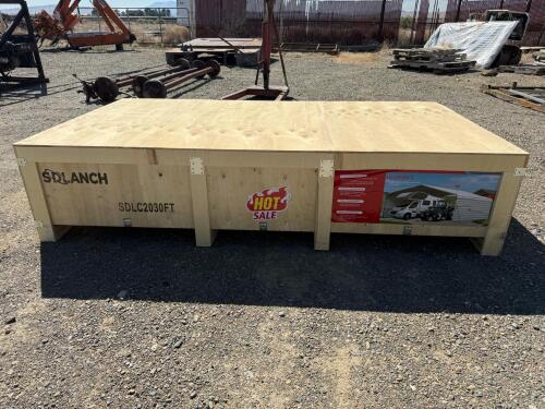 NEW IN BOX 20' x 30' Enclosed Carport - 2