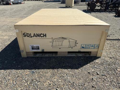 NEW IN BOX 20' x 30' Enclosed Carport - 3