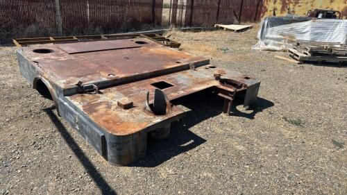 Heavy-Duty Welder Service Body Flatbed with Tool Compartments