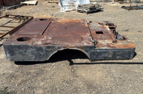 Heavy-Duty Welder Service Body Flatbed with Tool Compartments - 7