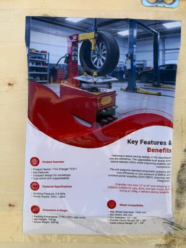 NEW TC311 Tire Changer &ndash; Commercial Wheel Service Machine - 4