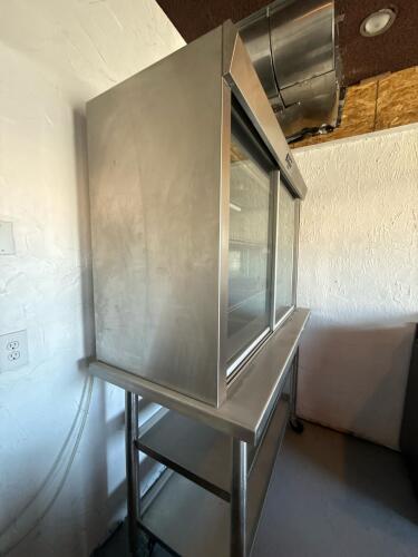 Delfield 384-P Commercial Refrigerated Display Cabinet with Stainless Steel Stand - 6