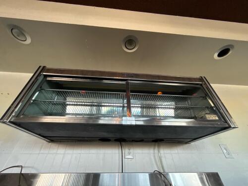 Delfield Wall-Mount Refrigerator, 60" Sliding Glass Doors, 4 Shelves, 115V - 5