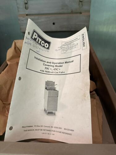 Pitco 35C+ Gas Commercial Deep Fryer - 5
