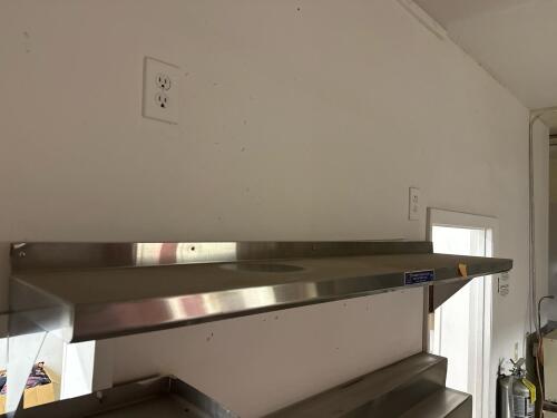 3 Commercial Stainless Steel Shelves - 6