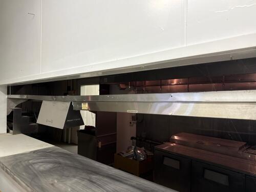 Stainless Steel Shelf with Merco Electric Strip Food Warmer, Stainless, Pass-Through Mount - 7