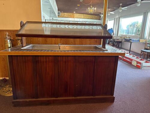 6 ft Commercial Refrigerated Salad Bar Buffet Station
