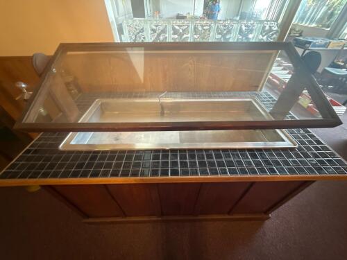 6 ft Commercial Refrigerated Salad Bar Buffet Station - 3