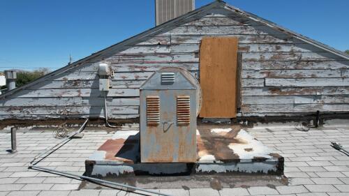 Large Commercial Upblast Roof Exhaust Fan, Galvanized Steel, Westinghouse Disconnect - 5