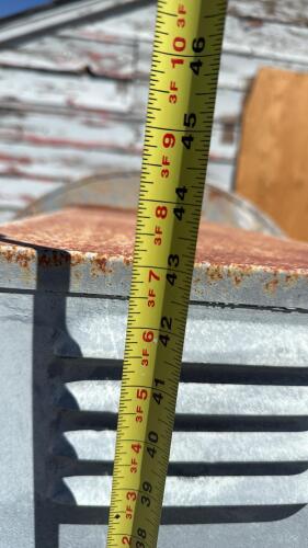 Large Commercial Upblast Roof Exhaust Fan, Galvanized Steel, Westinghouse Disconnect - 11