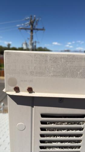 Large Commercial Upblast Roof Exhaust Fan, Galvanized Steel, Westinghouse Disconnect - 18