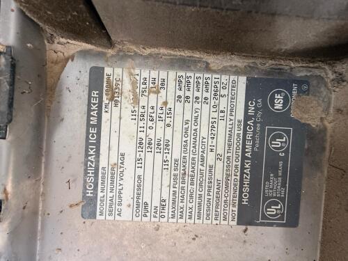 Hoshizaki Commercial Ice Maker Machine - 11