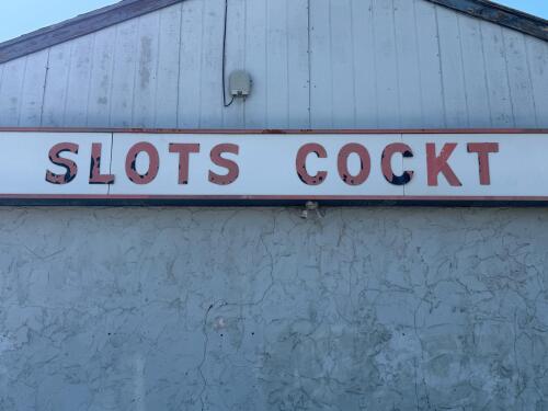 Commercial "Restaurant / Cocktails / Parking" Illuminated Channel Sign - Approx. 45' Long - 5