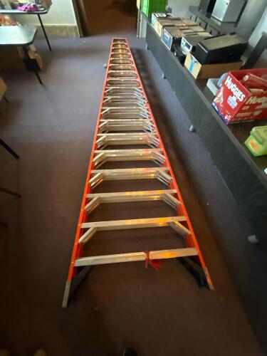 Werner 18 ft Double Sided A-Frame Ladder - 2