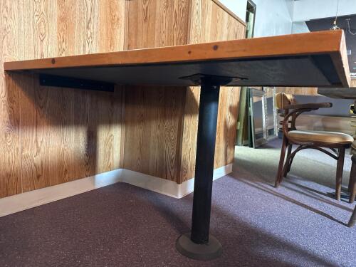 Wall-Mounted Restaurant Table 53"x30" - 2
