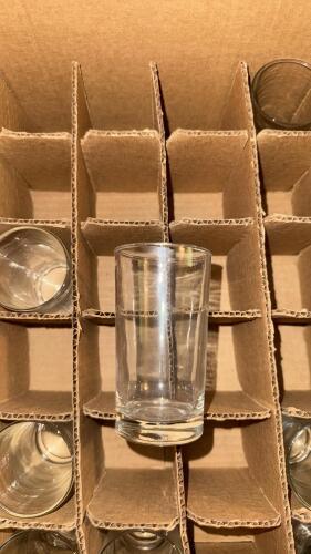 Bulk Lot of 59 Clear 8 oz Bar Glasses, Rocks/Juice Tumblers - 2