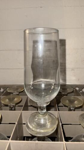25 Commercial Stemmed Goblet Glasses with Dishwasher Rack, 10 fl oz Capacity - 2