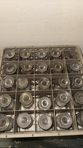 25 Commercial Stemmed Goblet Glasses with Dishwasher Rack, 10 fl oz Capacity - 3
