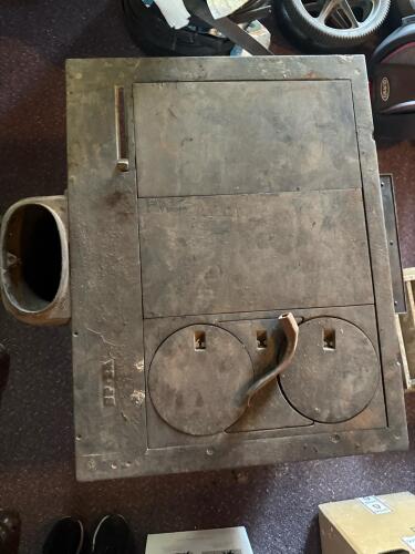 Grand Range Co. SPECIAL Cast Iron Wood-Burning Kitchen Stove, Findlay Ohio, Early 1900s - 5
