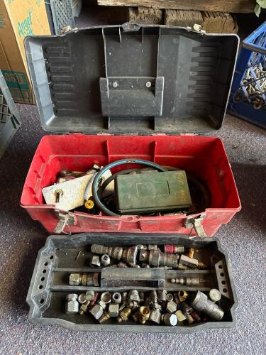 Hydraulic Pressure Test Gauges, Valves, Hoses, and Fittings