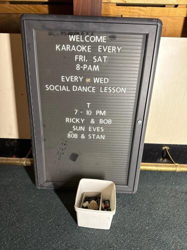 Portable Changeable Letter Board Sign, 36"x24", Locking Cover, Extra Letters Included, Black Frame