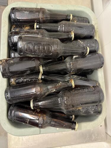 18 Amber Glass 12 oz Longneck Beer Bottle Salt & Pepper Shakers - 5