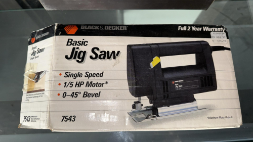 Black & Decker 7543 Jig Saw with Bevel Adjustment and Anti-Splintering Shoe - 3