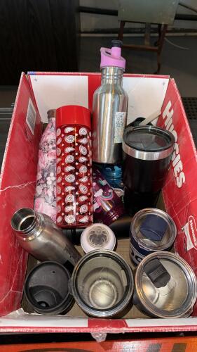 Mixed Lot: Tumblers, Water Bottles, Baby Bottles (CamelBak/Yeti/AVA)