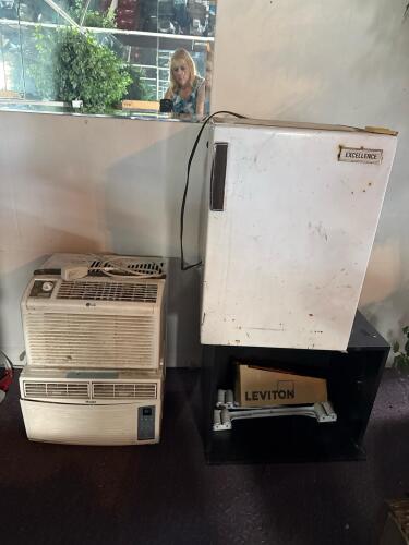 LG and Haier Window Air Conditioners, Excellence Compact Refrigerator
