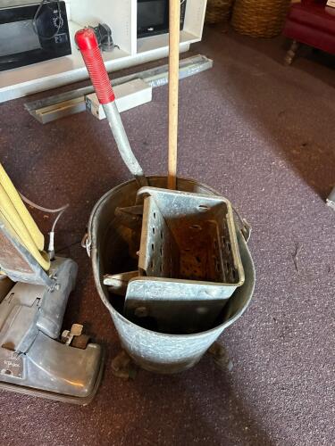 Bissell PowerForce Helix Upright Vacuum, Kirby Vacuum, + Mop and Bucket - 3